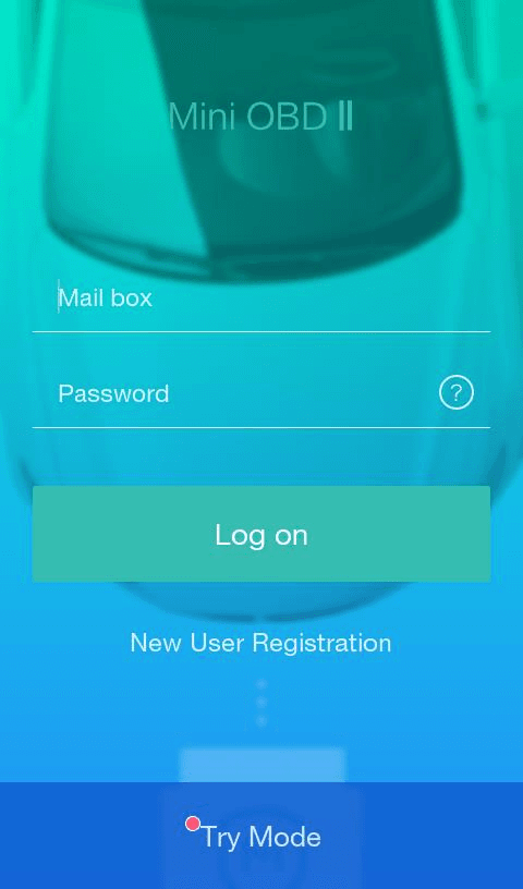 Register and login your account