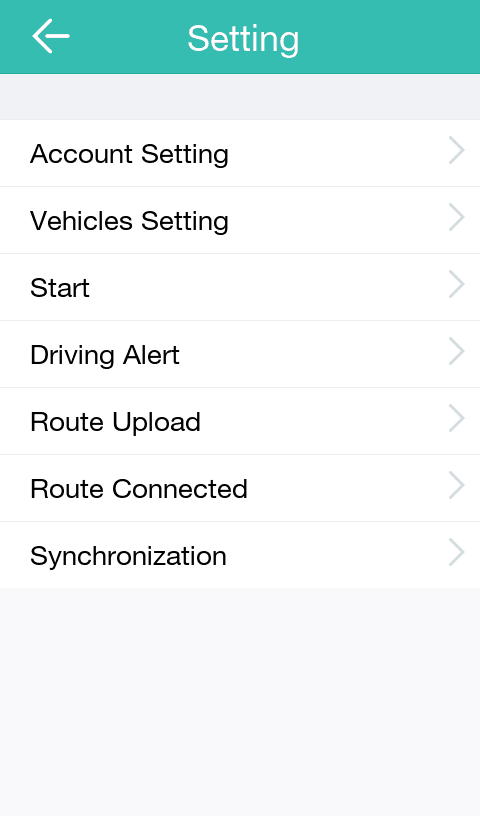 Open Vehicles Setting and select your car model